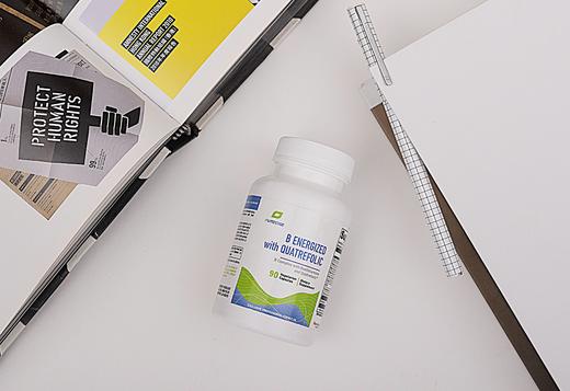 【活性复合B族】复合B族90粒三个月剂量  B Energized (专利活性叶酸+甲基B12) 复合B族 Purecise倍赛思 商品图1