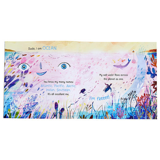 【中商原版】David Litchfield 宇宙元素的自白5册 OUR UNIVERSE SUN EARTH MOON OCEAN MARS 太阳地球月亮海洋火星儿童绘本 商品图3