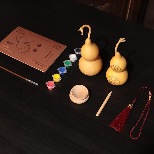 印象唯物非遗传承彩绘葫芦 商品图1