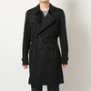 BURBERRY 巴宝莉 男士肯辛顿版型 – 中长款 Heritage Trench 束腰风衣 黑色 8045294 A1189 商品缩略图1