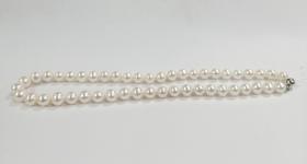 淡水珍珠项链 8.5-9.5mm白 淡水珍珠常规链102307
