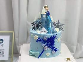 飘落雪花爱莎艾莎公主