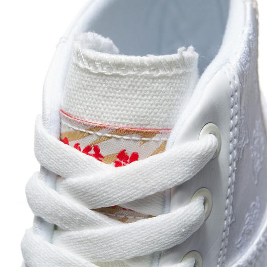 【35.5断码】李宁2022VULC Hi日进斗金系列女子高帮经典休闲鞋AGCS010【库存有限，如无货将做退款，介意慎拍！】 商品图4