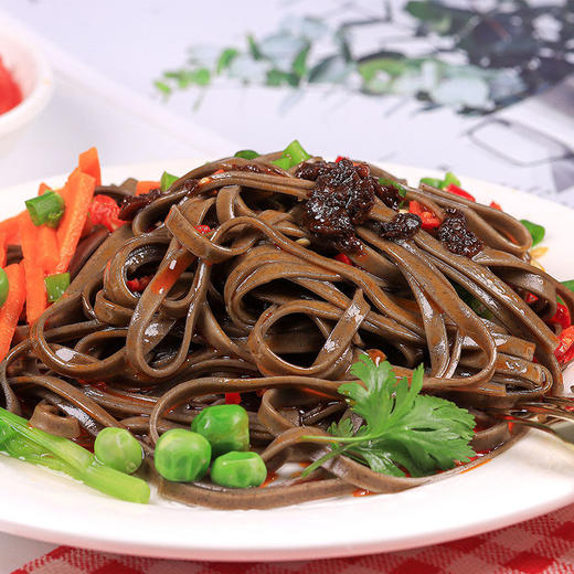 【实惠好货】0脂肪荞麦挂面全麦面条批发特价0钠代餐粗粮荞麦面 商品图8