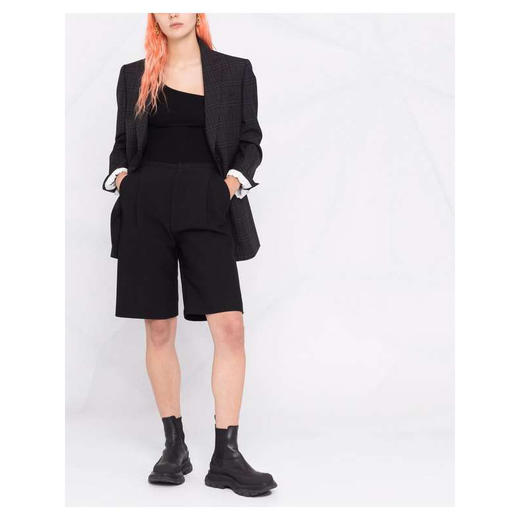 BURBERRY 博柏利 深炭灰格子 女士西服 格子 8041722 A9694 商品图3