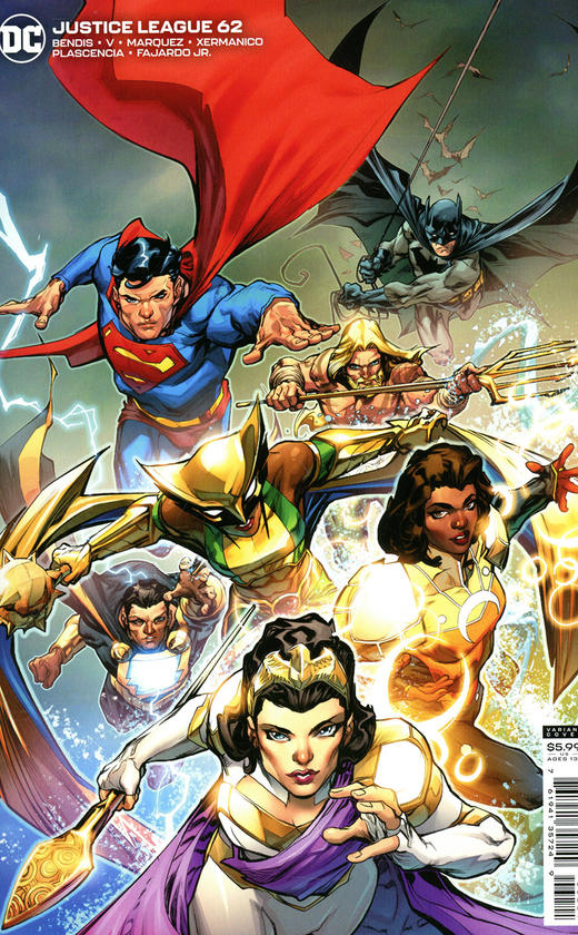 正义联盟 V4 主刊 Justice League V4 052-061（2018）变体  商品图1