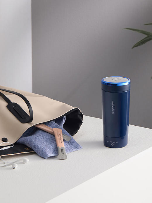 摩飞烧水杯电热水杯小型便携式旅行加热杯办公室水杯桌面保温杯MR6060觅食 商品图14