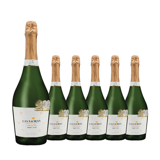 【整箱六瓶】罗斯摩萨起泡葡萄酒 Las Moras Sparkling San Juan Argentina 750ml*6 商品图0