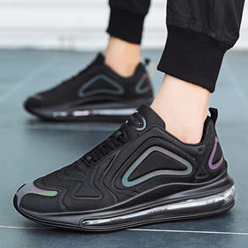 【羽毛球鞋】情侣潮流时尚绚丽流行个性韩版街头气垫休闲运动鞋