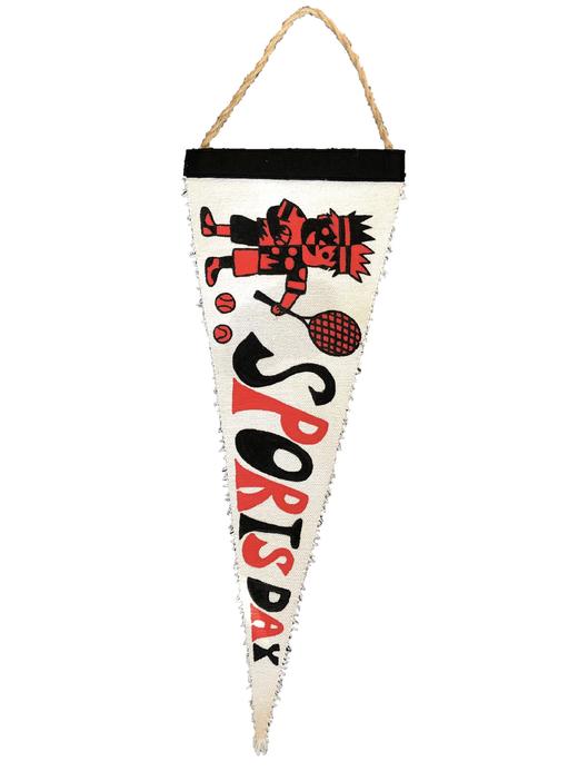 户外手工三角挂旗「SPORTSDAY」by TINGTING 商品图0