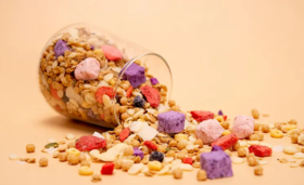  早餐3分钟，饱腹5小时！一餐16种食材搭配，高纤高蛋白非油炸，干吃也能爽翻天 