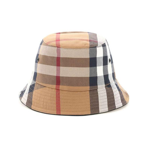 【二】BURBERRY 博柏利 格纹棉质帆布渔夫帽 女士渔夫帽 经典格子 8041616 A8894 商品图2