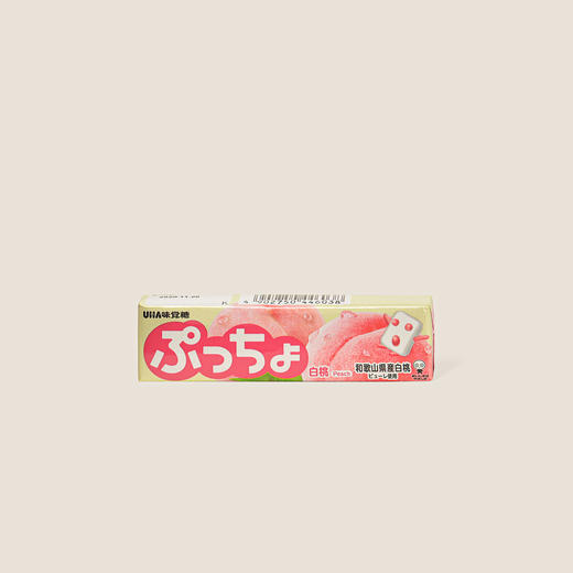 悠哈普超桃子味软糖条糖 50g 商品图0