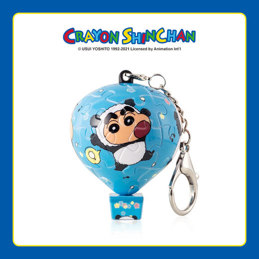 28片 热气球拼图 塑料拼图 AB1038 蜡笔小新-熊猫新之助 商品图0