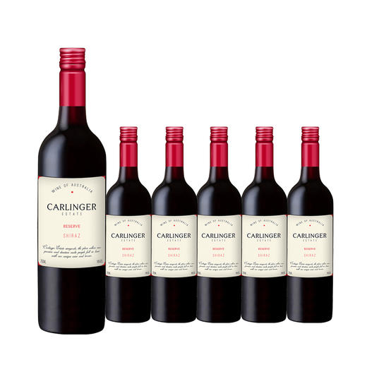 【整箱六瓶】卡林格-西拉红葡萄酒 Carlinger Shiraz 750ml*6 商品图1