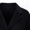 LH9R3斯尔丽瑟俪2021秋冬新款时尚袖口褶皱设计一粒扣通勤双面呢大衣 商品缩略图2
