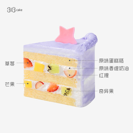 摩羯座奶油蛋糕，可选1.5磅（q） 商品图3