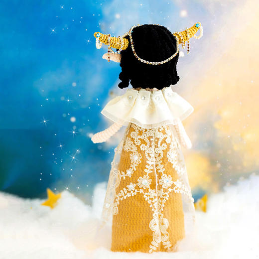 苏苏姐家金牛座玩偶手工diy钩针编织礼物娃娃棉毛线团制作材料包 商品图2