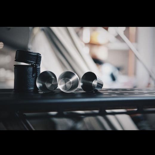 BM-242不锈钢套杯3P 30ml （含真皮收纳包） 商品图0