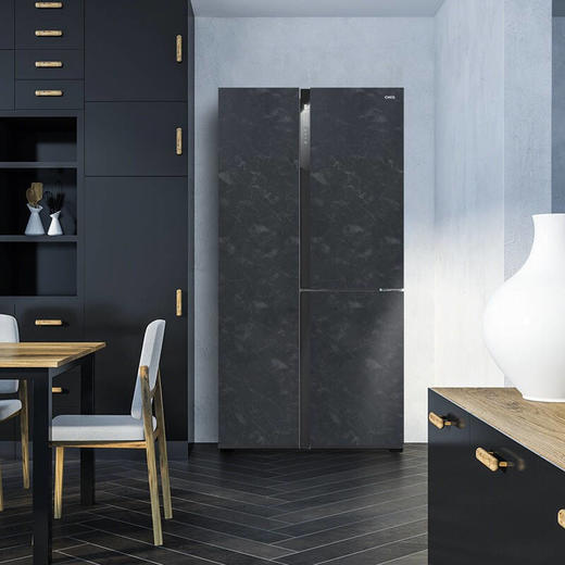 美菱（MeiLing）580升M鲜生 T型对开门冰箱 BCD-580WQ3D【云母岩岩板】 商品图6