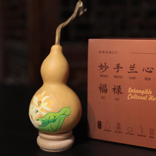 印象唯物非遗传承彩绘葫芦 商品图3