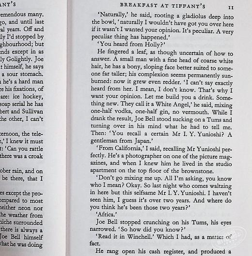 【中商原版】蒂凡尼的早餐 英文原版Truman Capote Breakfast At Tiffany's 商品图4