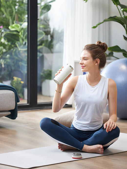 摩飞烧水杯电热水杯小型便携式旅行加热杯办公室水杯桌面保温杯MR6060觅食 商品图6