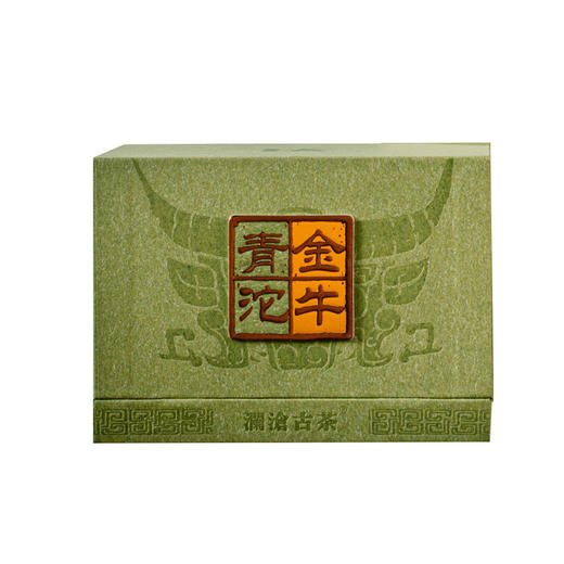 澜沧古茶2021年金牛青沱时光仓普洱茶老生茶190g 商品图4