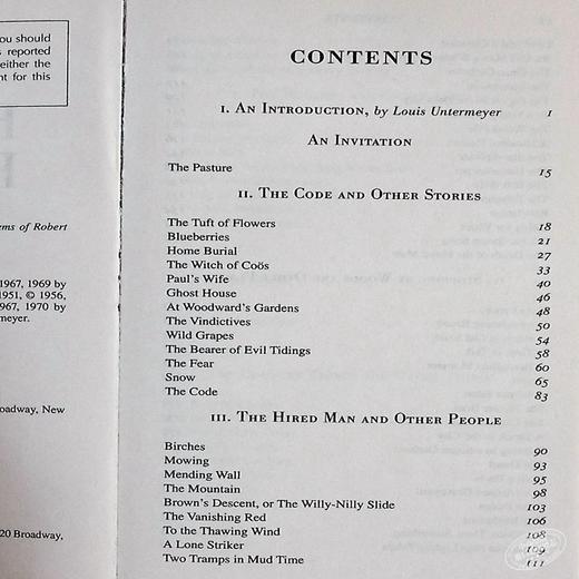 【中商原版】罗伯特 弗罗斯特的诗歌 英文原版 Robert Frosts Poems Paul Theroux 英文文学 英文诗歌 商品图4