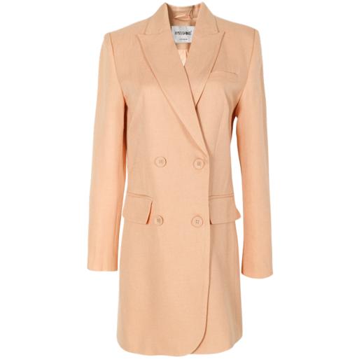 剩S/L/XL 芳外芳外醋酸西装秋款宽松时尚气质小众洋气缎面垂感西装外套女2091 商品图4