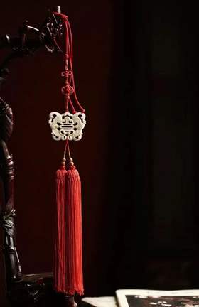 鹿角【福寿双全】车挂