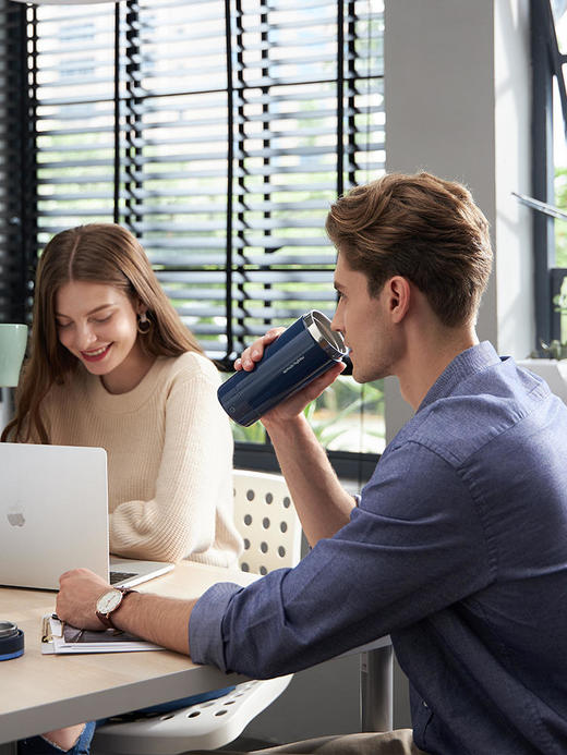 摩飞烧水杯电热水杯小型便携式旅行加热杯办公室水杯桌面保温杯MR6060觅食 商品图7