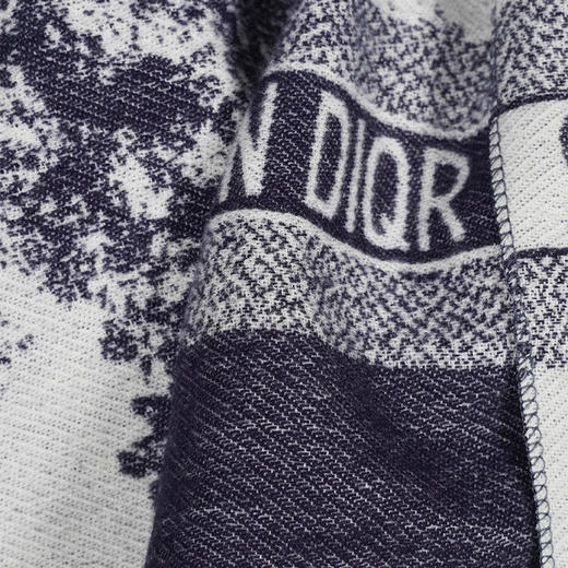 复古印花流苏 针织围巾 5Z21DV2779 商品图2