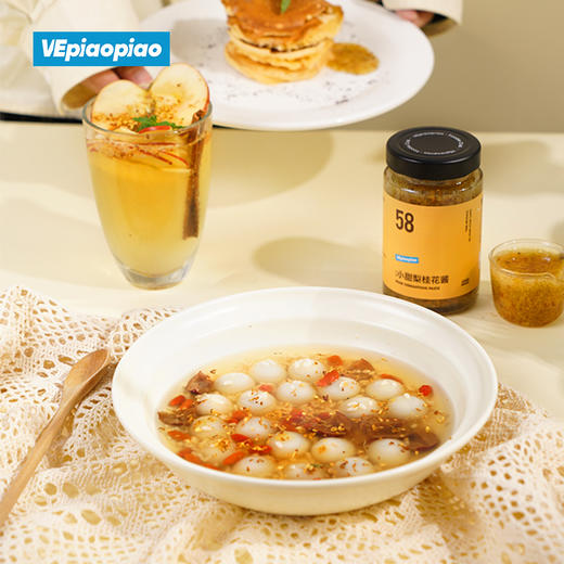 VEpiaopiao小甜梨桂花酱|金桂香气饱满，酸甜可口，蘸面包/做甜汤/饮品... 商品图4
