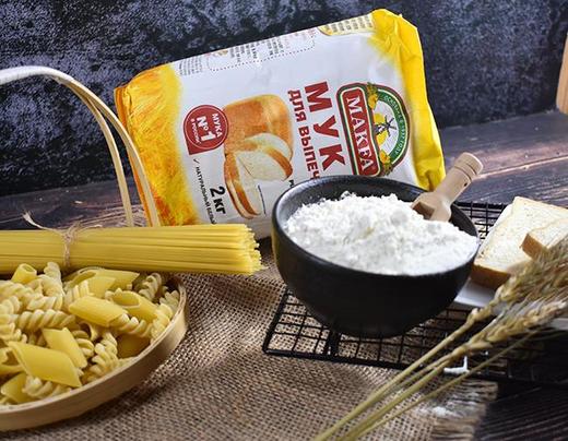 【中欧班列精选】WWJ 俄罗斯原装进口马克发小麦面包粉烘焙原料面粉袋装1kg/2kg装 商品图2