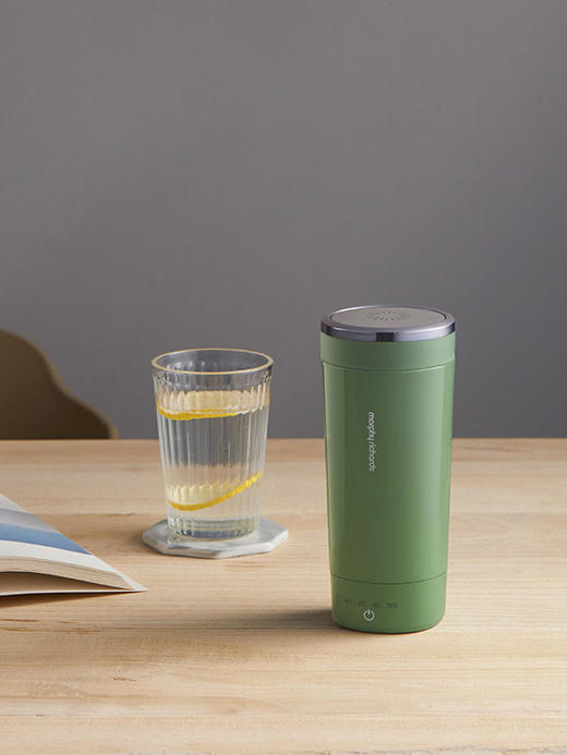 摩飞烧水杯电热水杯小型便携式旅行加热杯办公室水杯桌面保温杯MR6060觅食 商品图5