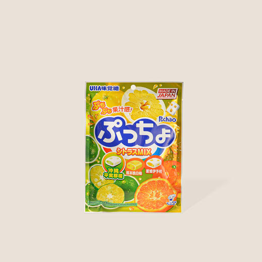 悠哈普超柑橘味什锦糖 90g 商品图0