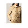 BURBERRY 博柏利 格纹棉质嘎巴甸 Trench 风衣 女士风衣 卡其色 8040664 A7040 商品缩略图1