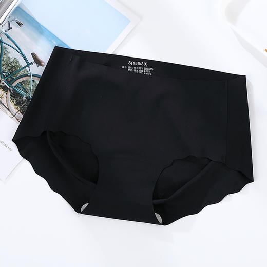 【轻薄裸感 贴合不束缚】无痕内裤女士抗JUN冰丝女式內褲一片式低腰薄夏季性感女三角裤 日系 商品图6