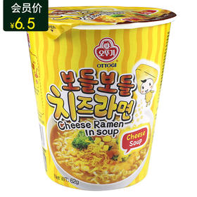 보들보들치즈라면소컵不倒翁芝士杯面