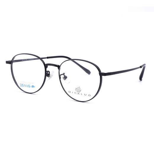 DSG08351 米亚罗MIYALUO 新款光学镜架 全钛合金钛架 DSG08351 商品图4