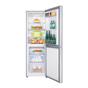 【品质家电】TCL 两门风冷冰箱BCD-200CW闪白银