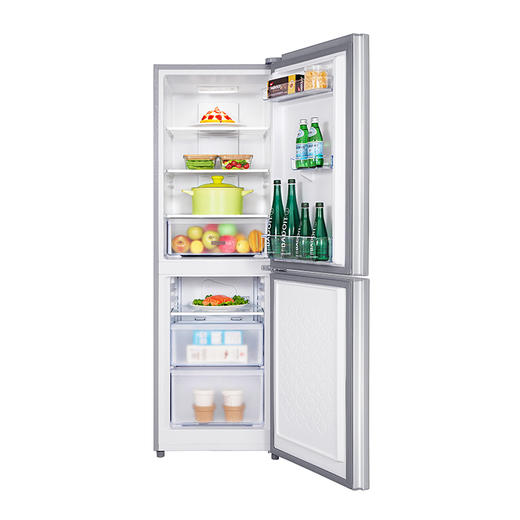 【品质家电】TCL 两门风冷冰箱BCD-200CW闪白银 商品图0