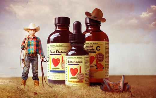 美国本土 · 童年时光child life三件套：第一防御液+紫锥菊滴剂+VC营养液｜美国直邮 商品图0