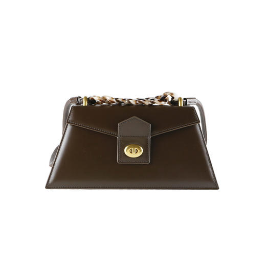 【亏本清仓】APEDE MOD双肩带信封包 平纹 咖啡色 （不支持退换）[福利品] 商品图5