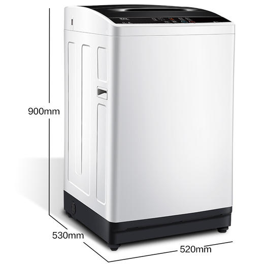 【品质家电】TCL 波轮洗衣机TB-V80亮灰色 商品图4