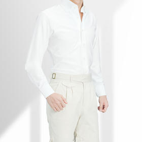 尊轩白色色系男士法式/英式衬衫商务修身正装  多款可选
