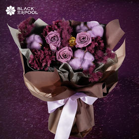 仅限龙岗、罗湖、龙华配送【永生守护花】愿你一世长安，拥抱锦绣前程  绣球/蓬莱松/玫瑰花/水晶草/宫铃/棉花