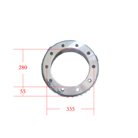 制动鼓刹车盆锅美式13吨富华 HN-ZDG-13T