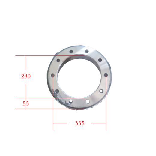 制动鼓刹车盆锅美式13吨富华 HN-ZDG-13T 商品图0